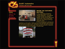 Tablet Screenshot of dartautomotive.com
